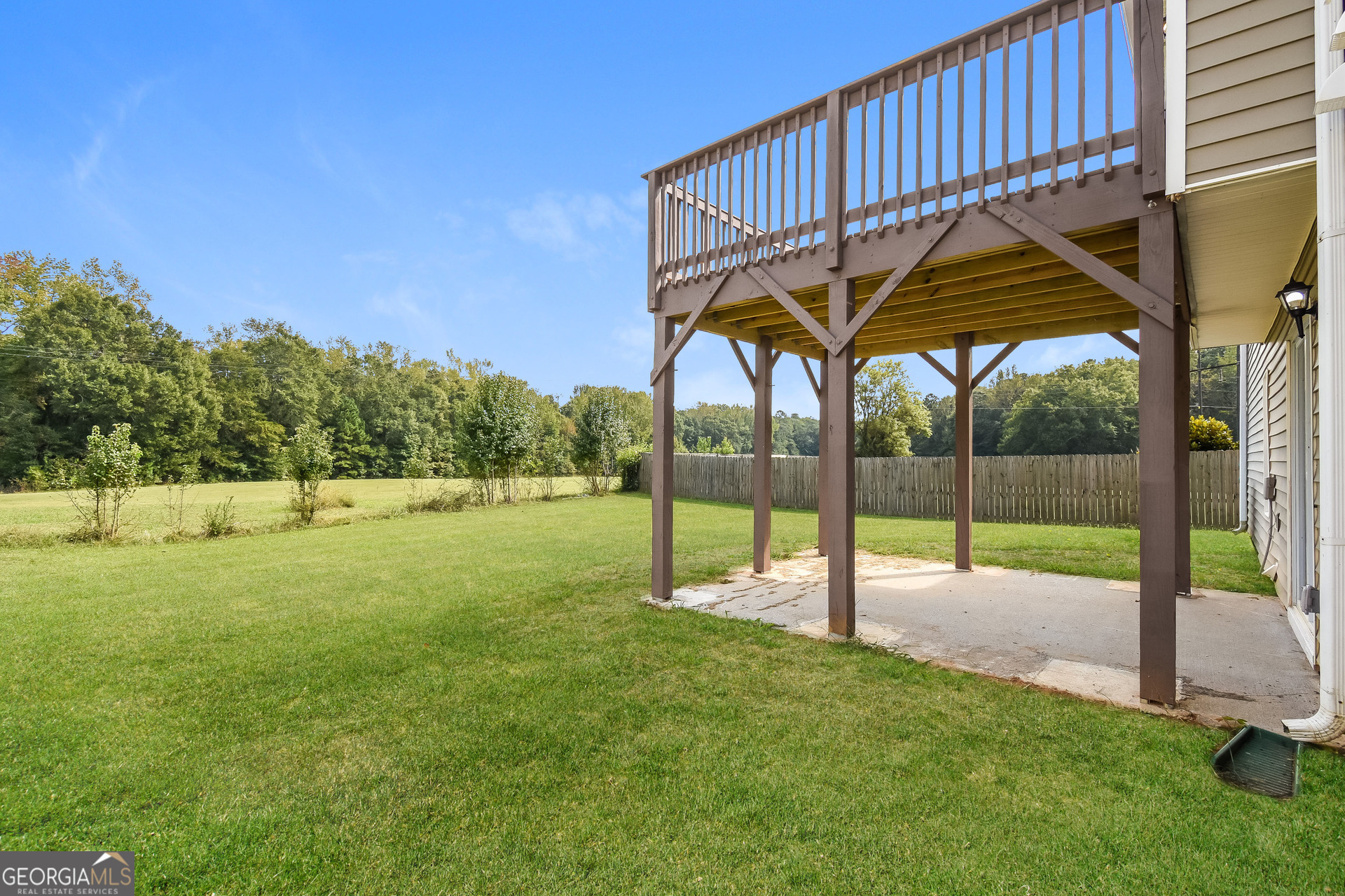 4809 Nature Trail Austell, GA 30106 - Photo 15 of 17 a view of a house with a yard