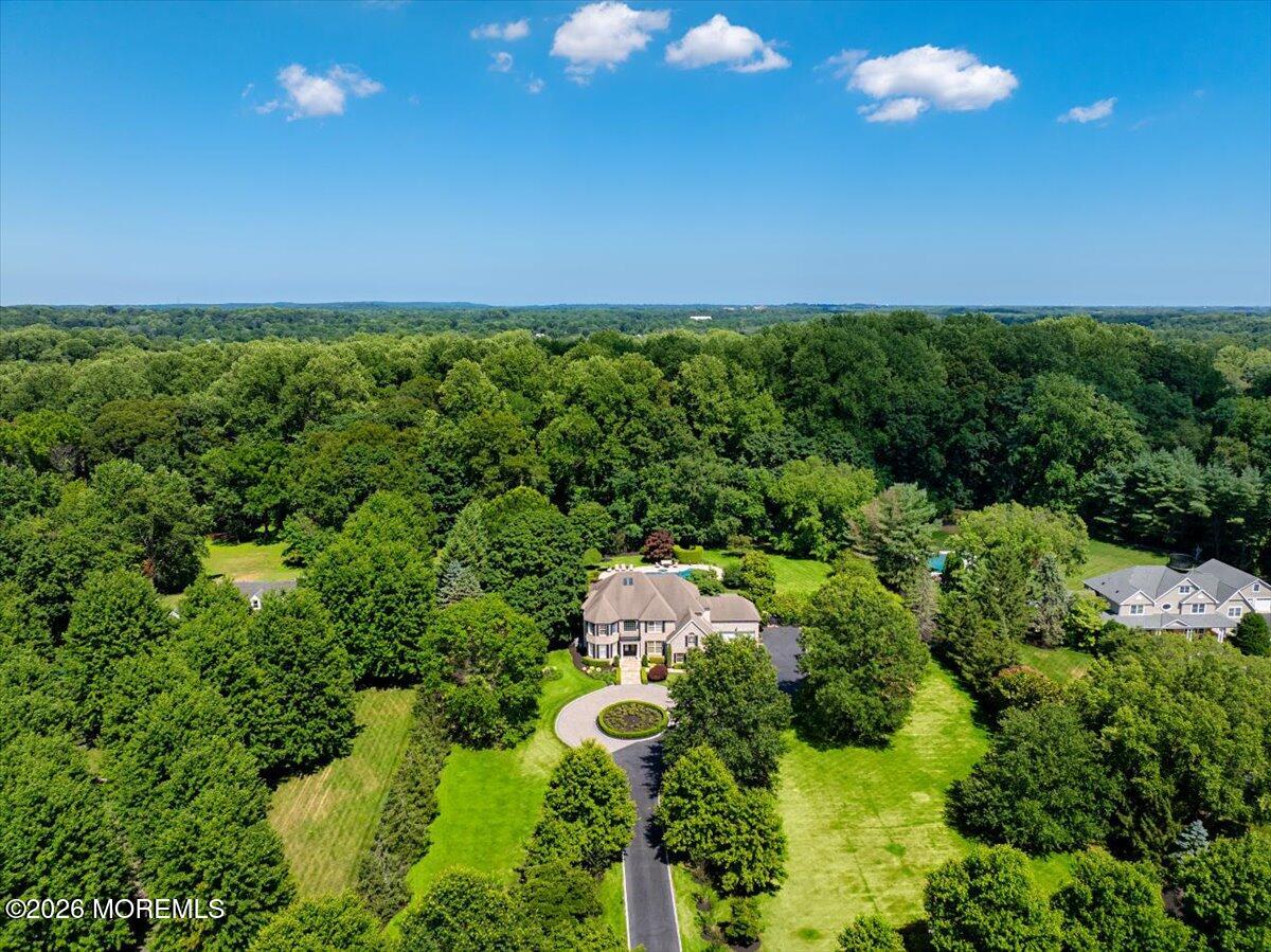 422 Everett Road Lincroft, NJ 07738 - Photo 2 of 92 12-Aerial