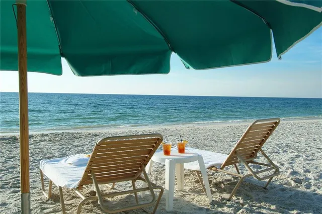 a view of outdoor space with seating area