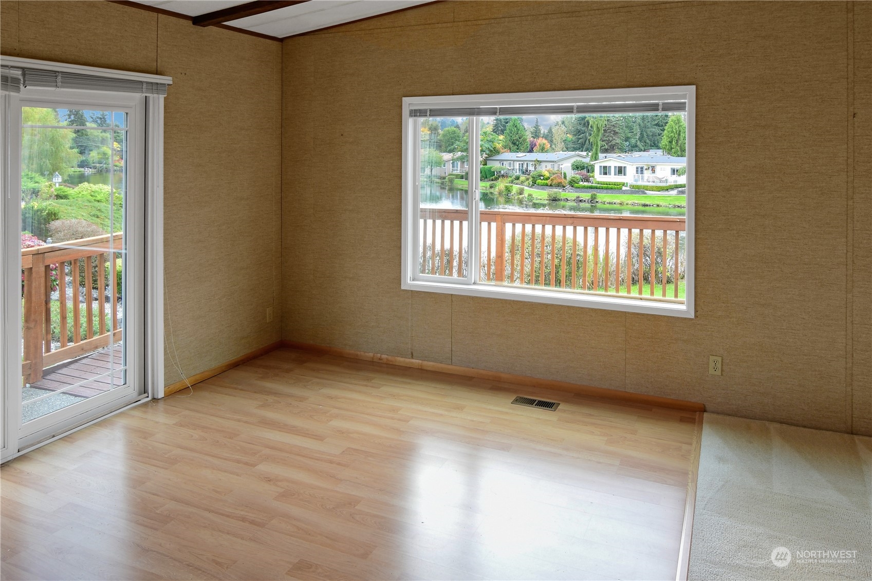 23716 Lake Drive East Bothell, WA 98021 - Photo 13 of 28 a view of an empty room with a window