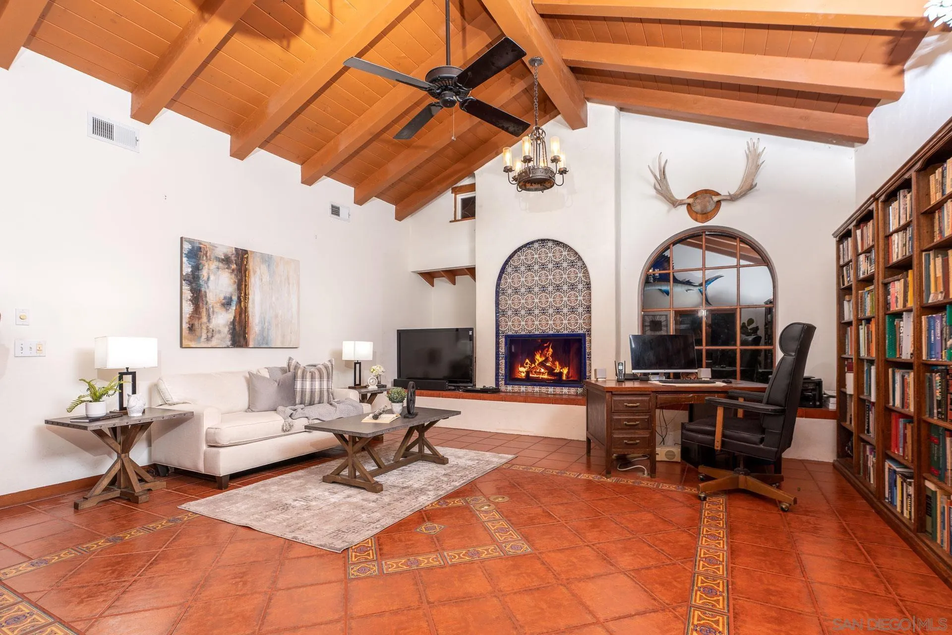553 Rimrock Road El Cajon, CA 92020 - Photo 20 of 43 a living room with furniture a piano and wooden floor