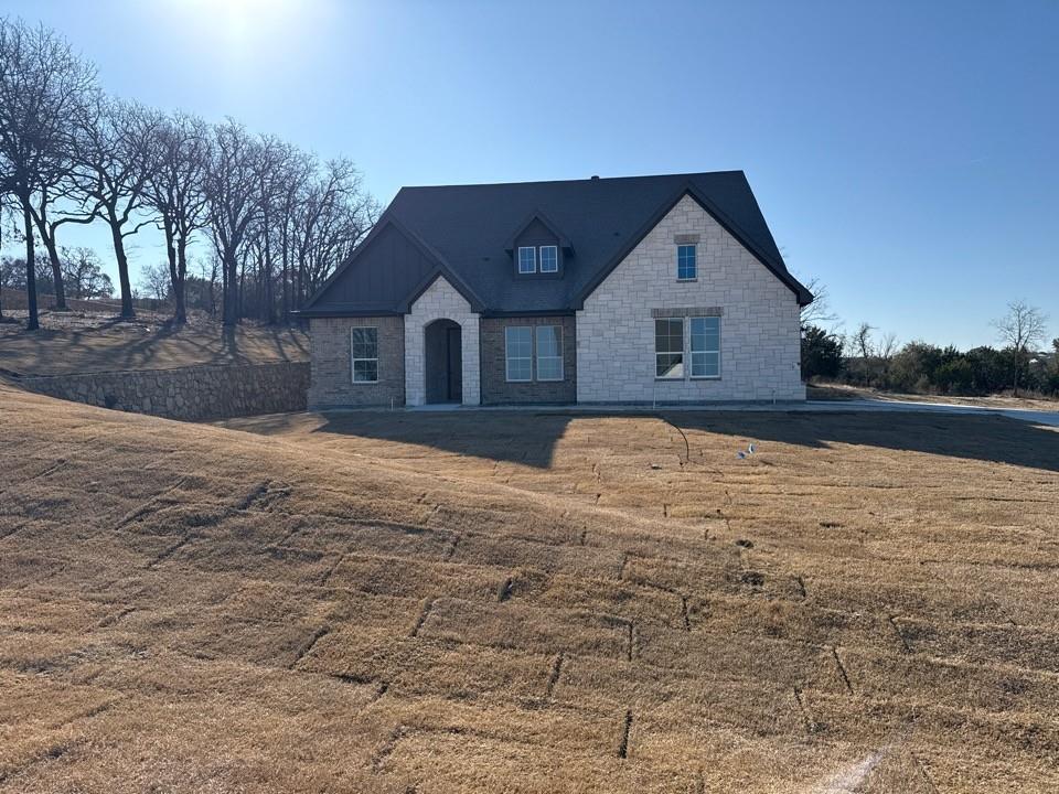 a house with a outdoor space