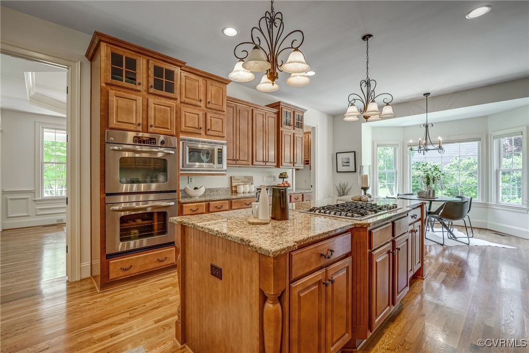 3330 Handley Road Midlothian, VA 23113 - Photo 17 of 49 Stainless steel appliances and double wall ovens o