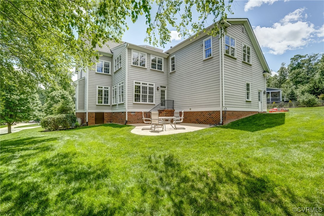 3330 Handley Road Midlothian, VA 23113 - Photo 45 of 49 Lush and private backyard oasis with mature landsc
