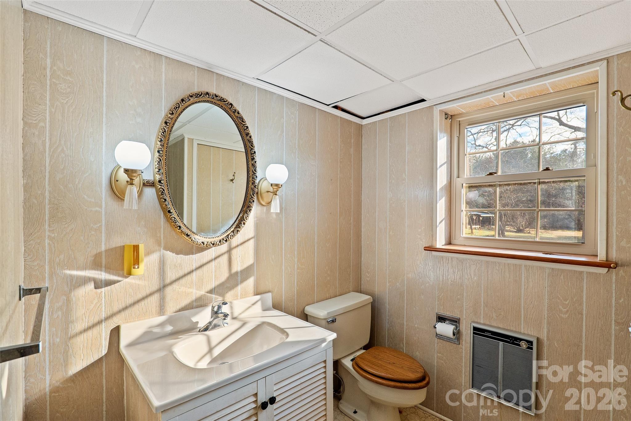 591 Landrum Road Tryon, NC 28782 - Photo 37 of 48 a bathroom with a sink a toilet and a mirror