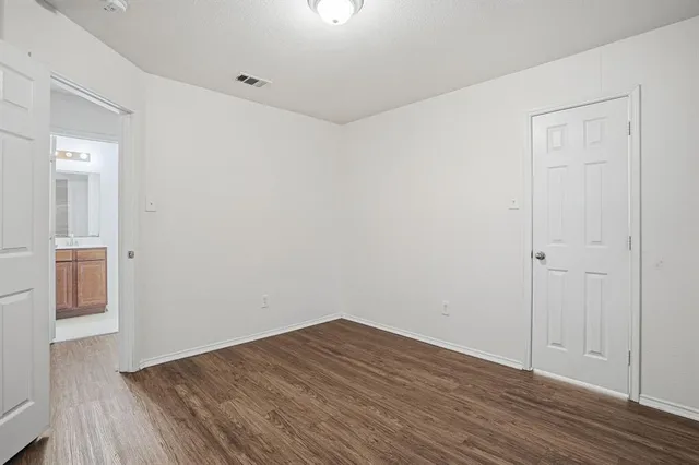 wooden floor in an empty room