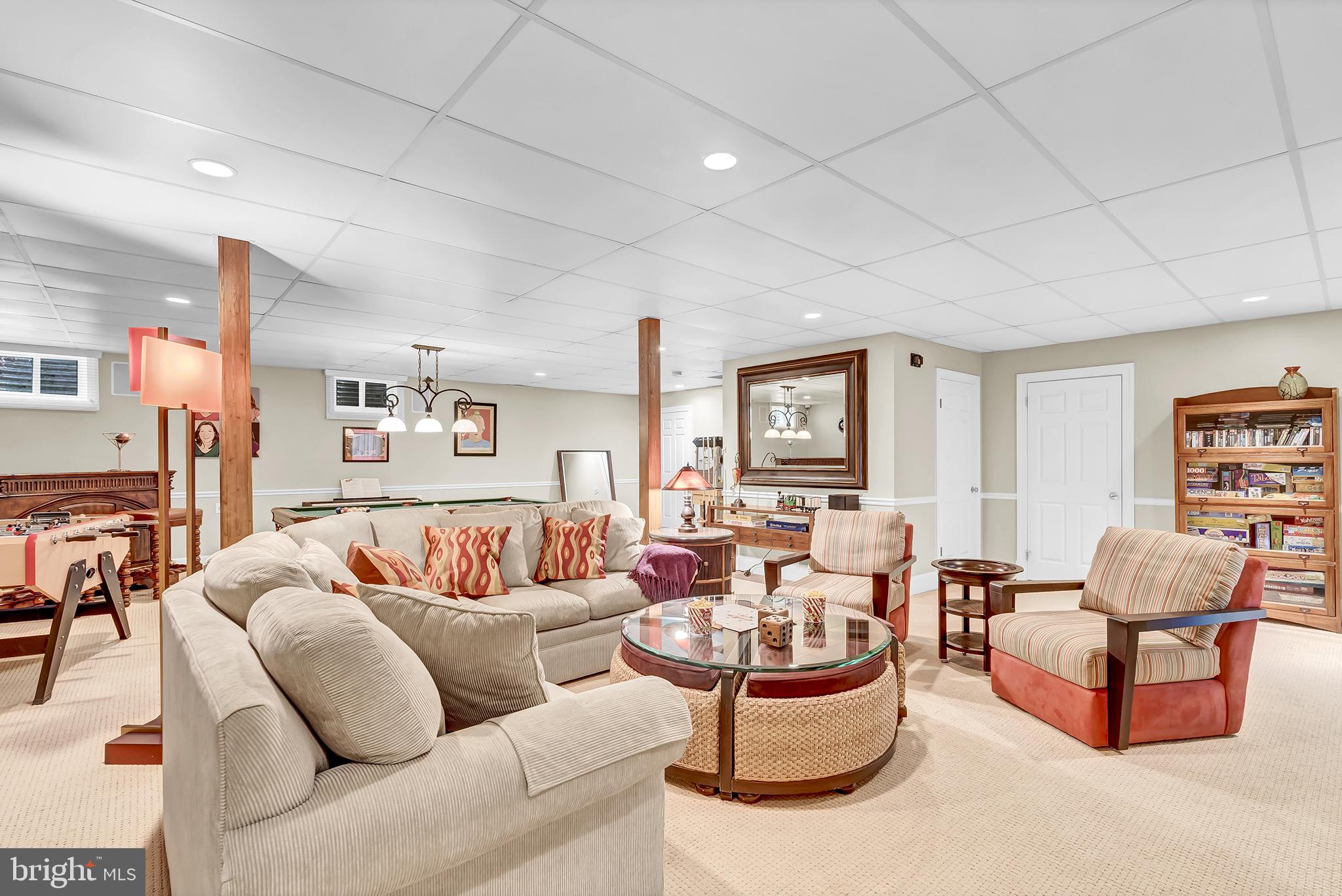 26100 Mullinix Mill Road Mount Airy, MD 21771 - Photo 48 of 99 Cozy basement retreat for relaxation.
