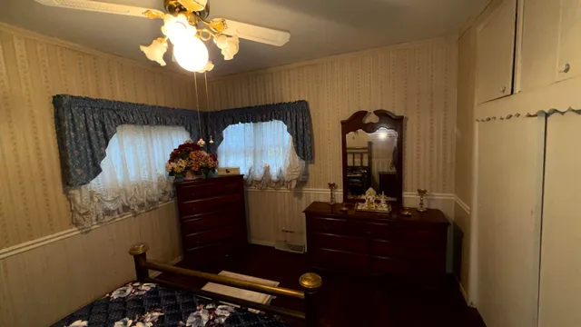 a view of a storage room