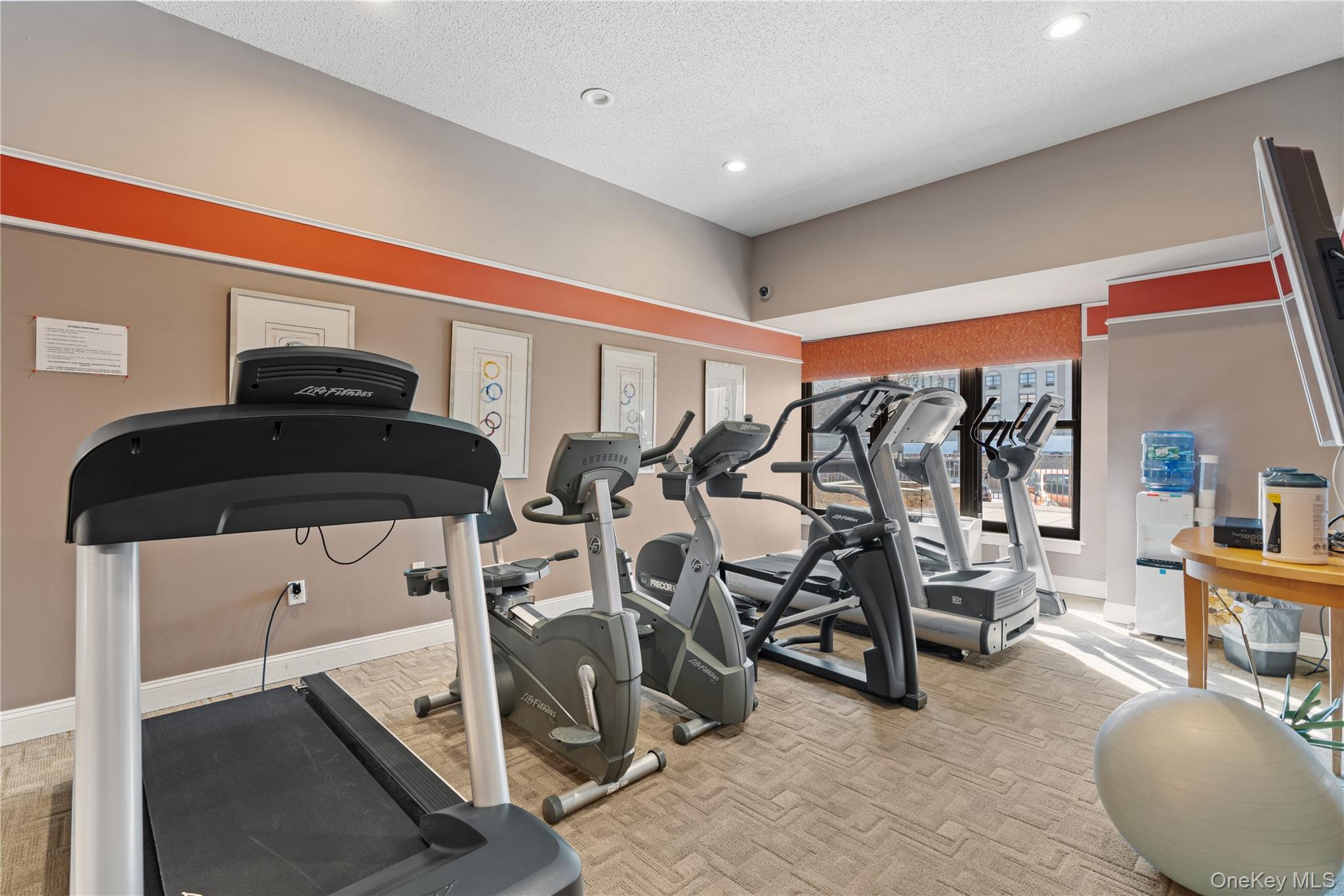 100 New Roc City Plaza, Unit 104 New Rochelle, NY 10801 - Photo 28 of 36 a view of a room with gym equipment