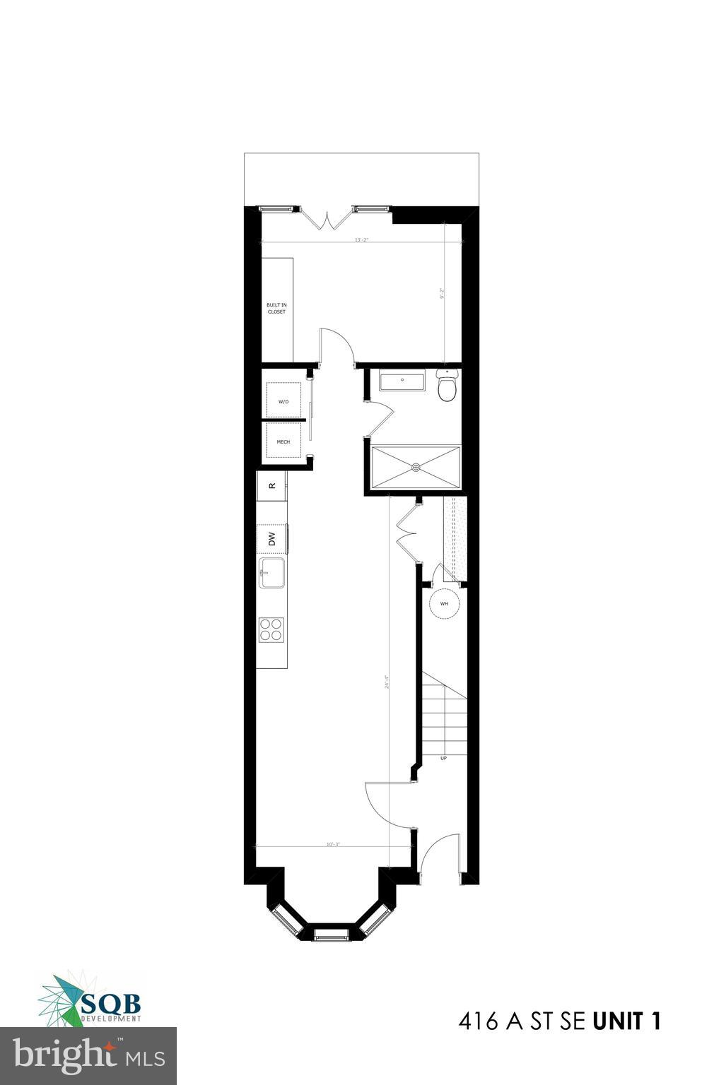 416 A Street Southeast, Unit 1 Washington, DC 20003 - Photo 30 of 30 a view of a bathroom with a window