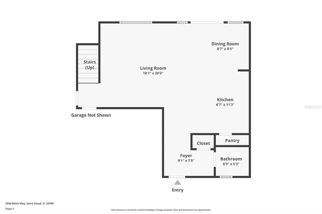 $395,000 | 2430 Bittle Way, St. Cloud, FL 34769