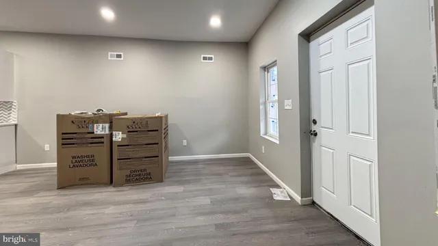 wooden floor in an empty room