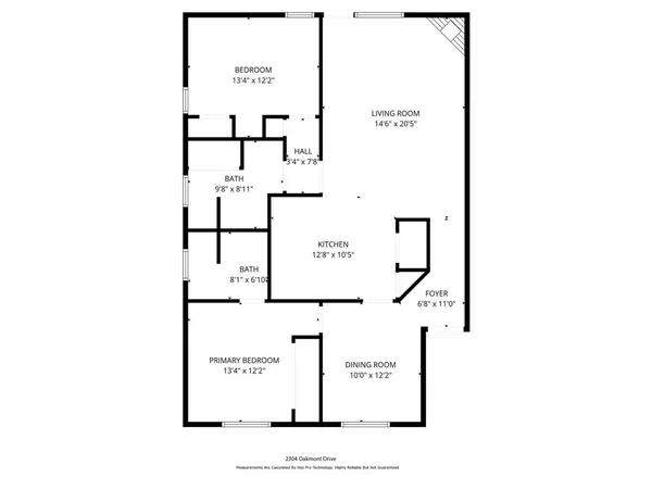 $292,900 | 2304 Oakmont Drive, Bedford, TX 76022