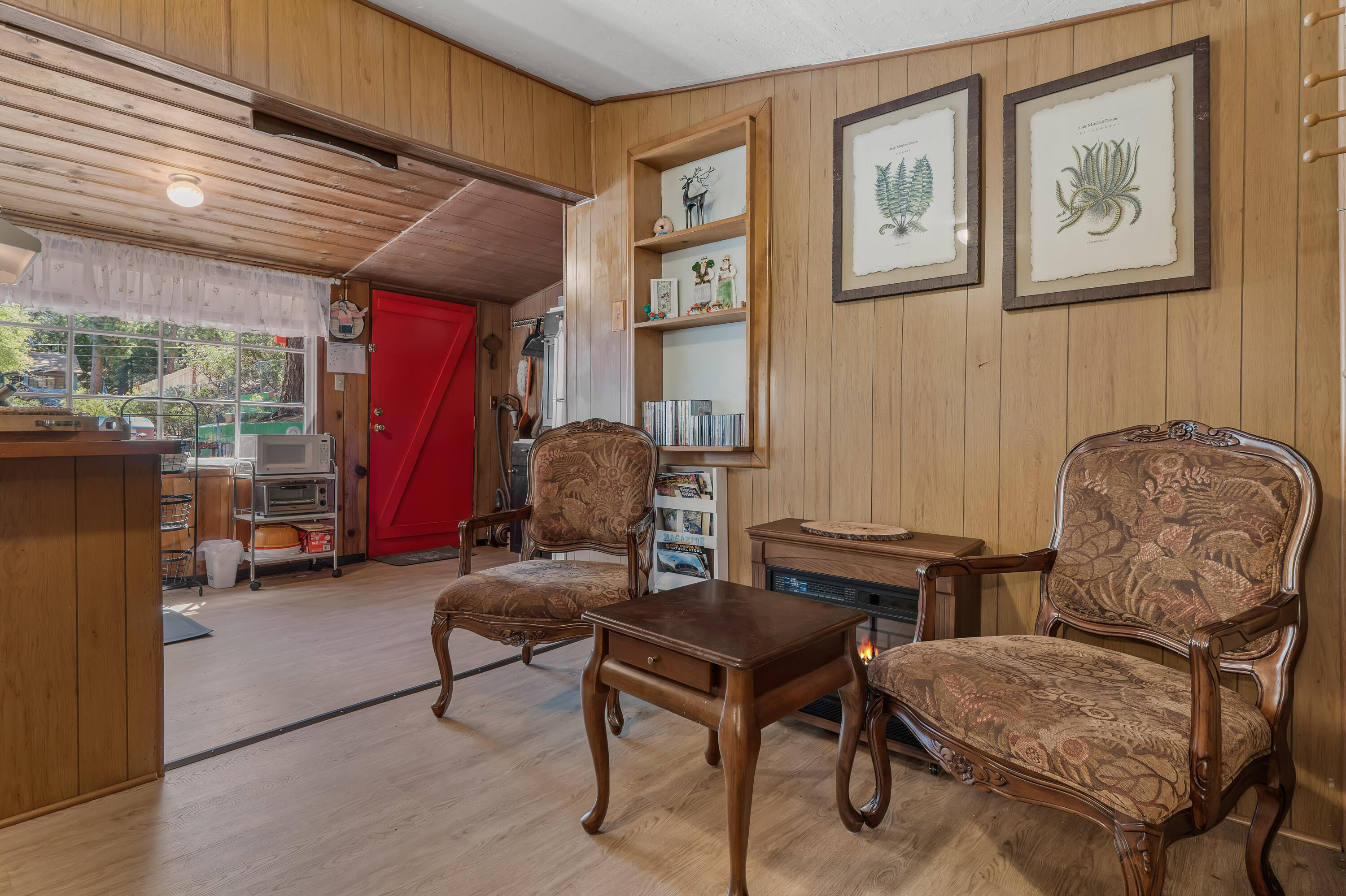 23061 Banning Idyllwild Road Idyllwild, CA 92549 - Photo 12 of 46 a living room with furniture and a window
