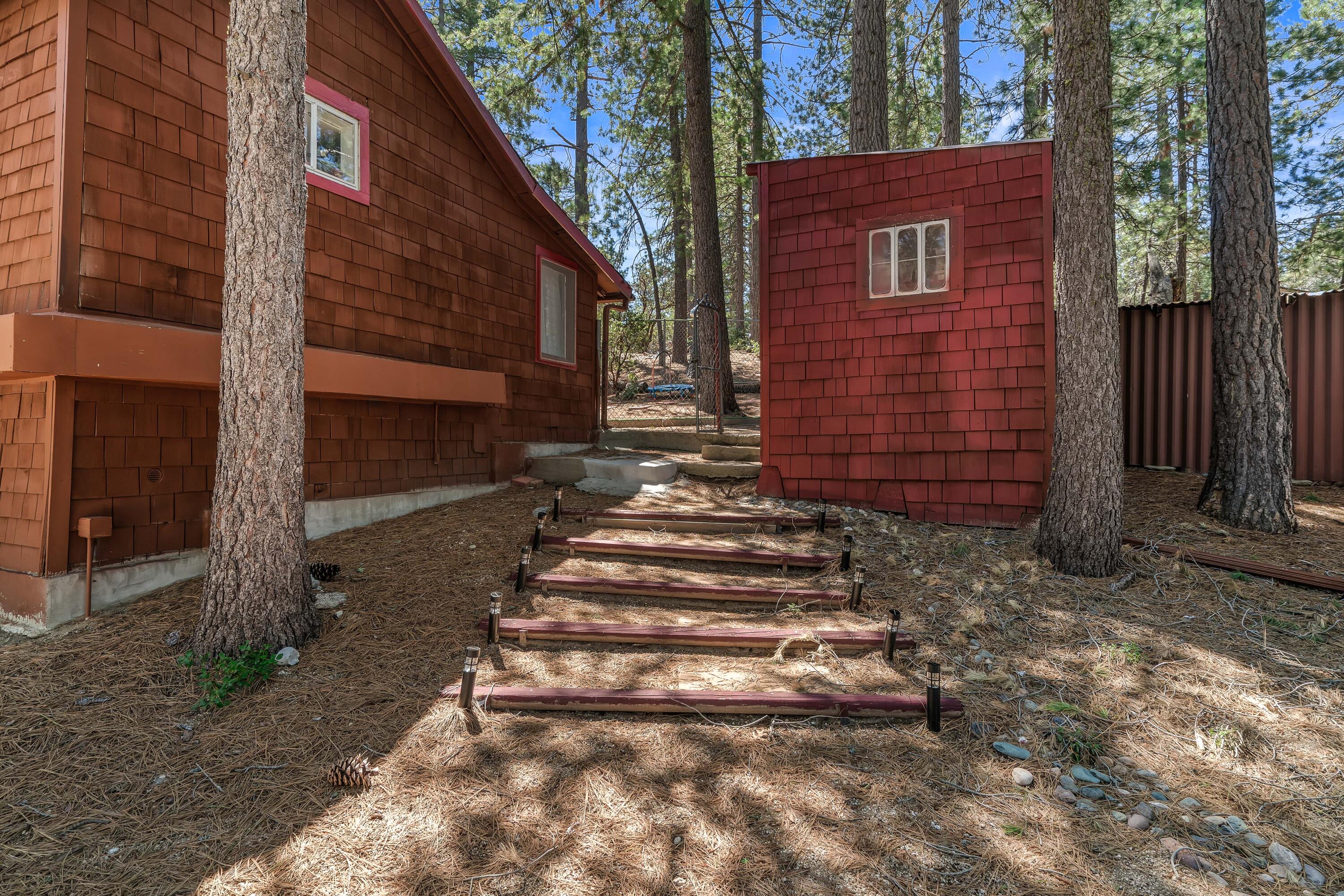 23061 Banning Idyllwild Road Idyllwild, CA 92549 - Photo 36 of 46 a view of a house with a yard
