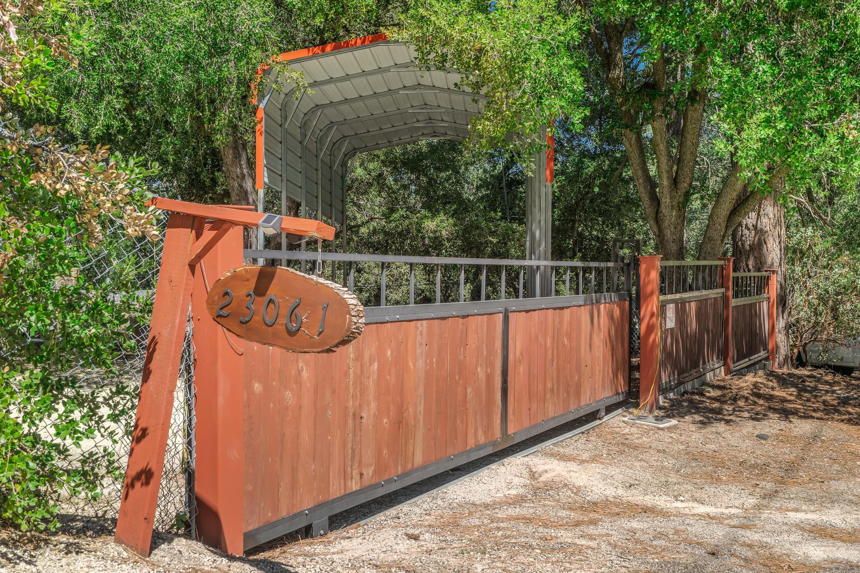 23061 Banning Idyllwild Road Idyllwild, CA 92549 - Photo 46 of 46 a view of a wooden bridge