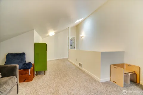 a view of livingroom with furniture