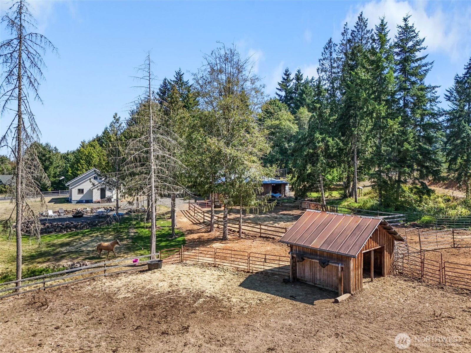 248 Crego Hill Road Chehalis, WA 98532 - Photo 29 of 39 a view of a house with backyard and sitting area