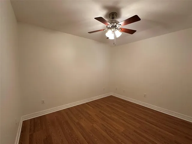 wooden floor in an empty room