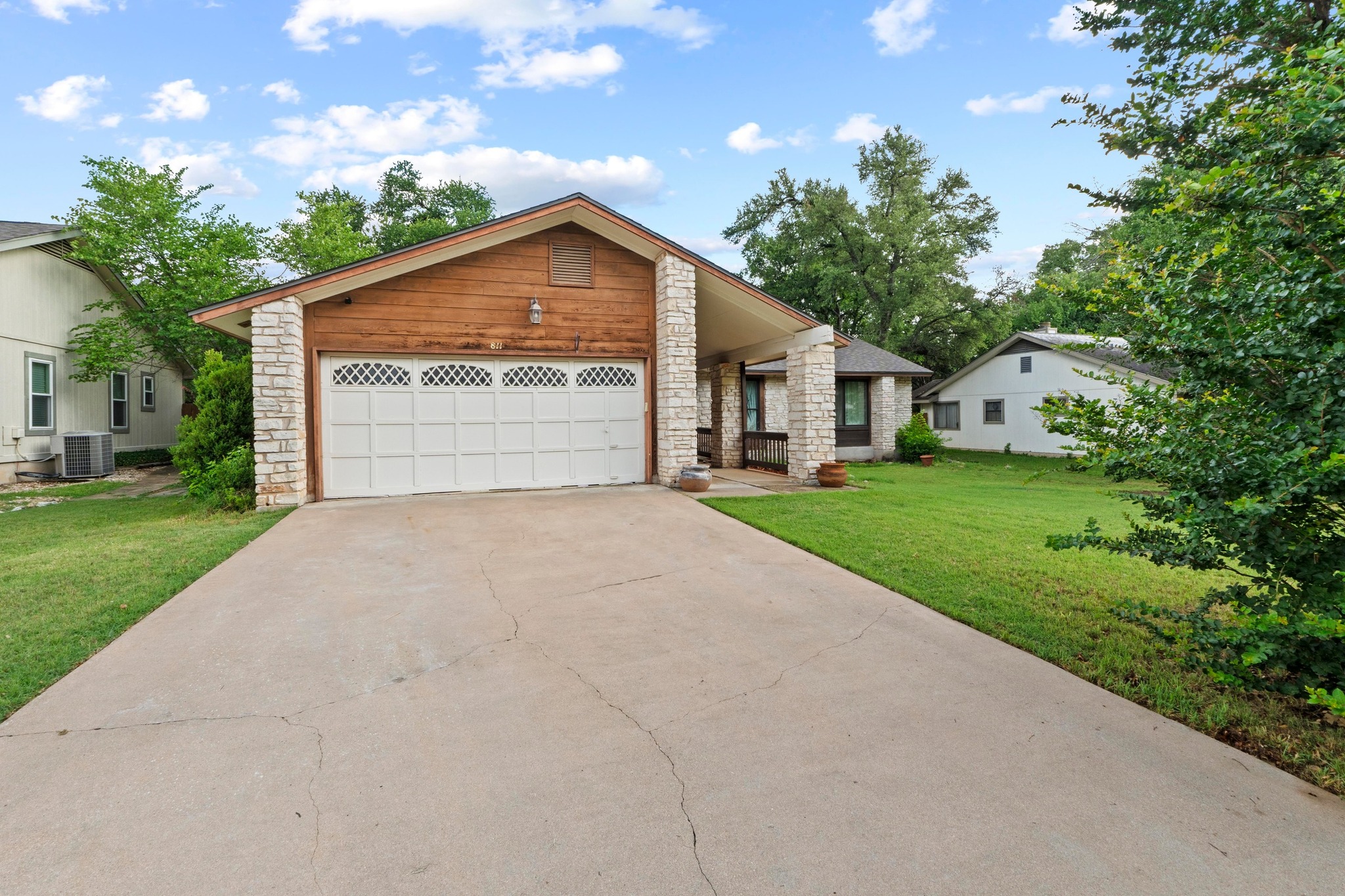 811 Timber Trail Cedar Park, TX 78613 - Photo 2 of 30 a front view of house with yard and green space