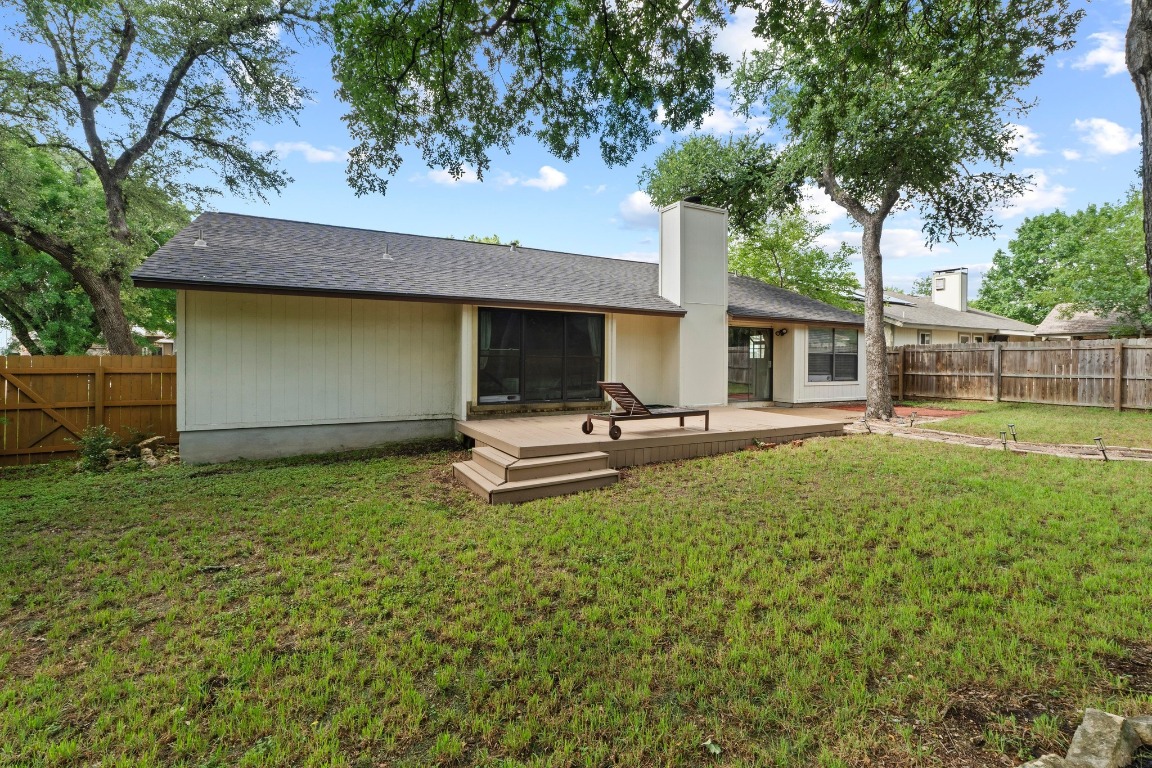 811 Timber Trail Cedar Park, TX 78613 - Photo 30 of 30 a house view with swimming pool and garden space