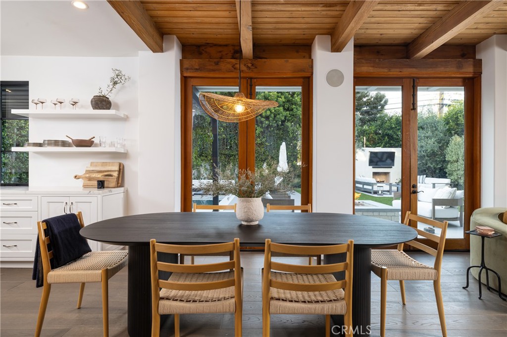 419 Signal Road Newport Beach, CA 92663 - Photo 9 of 32 a view of a dining room with furniture window and outside view