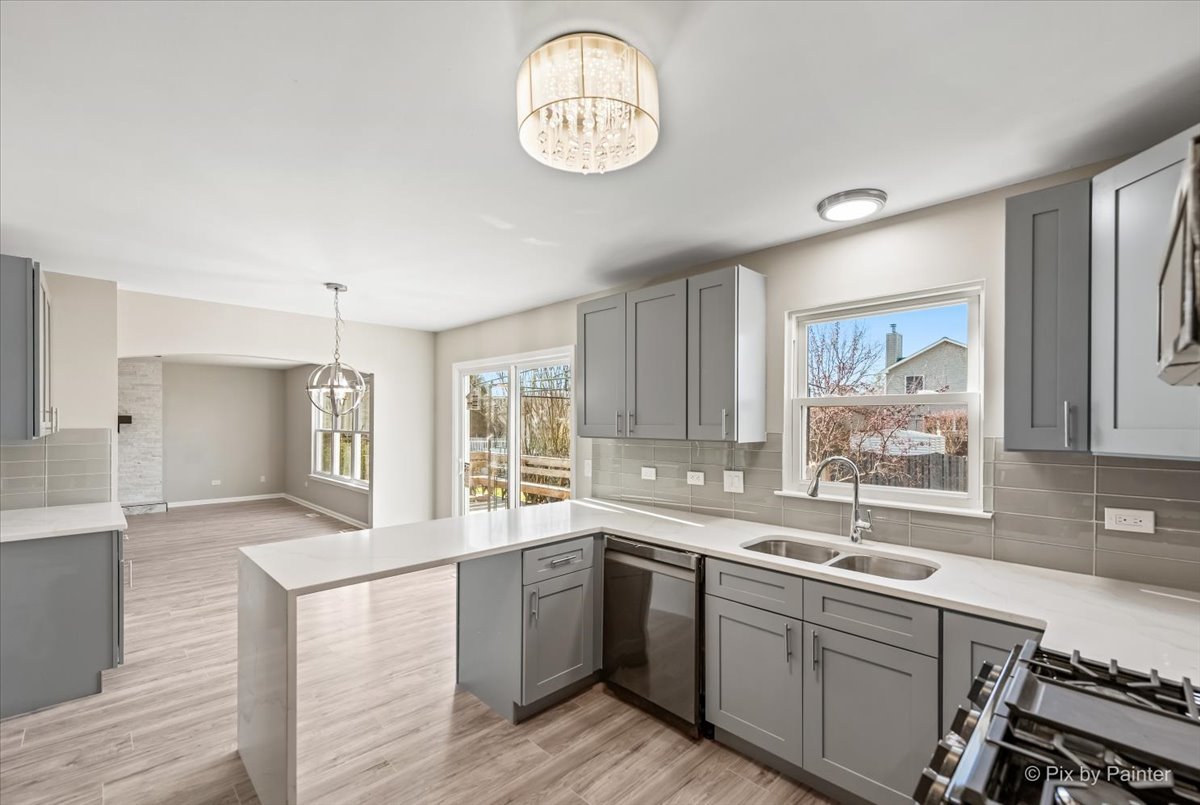 2004 Clematis Drive Algonquin, IL 60102 - Photo 3 of 44 a large kitchen with cabinets a sink and appliances
