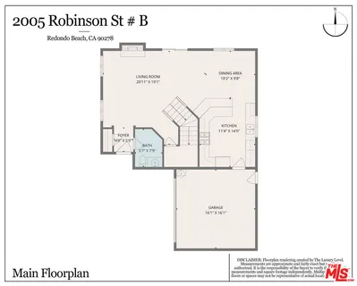 $1,780,000 | 2005 Robinson Street, Unit B, Redondo Beach, CA 90278