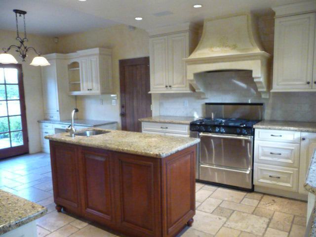 1845 Eucalyptus Hill Road Santa Barbara, CA 93108 - Photo 6 of 13 a kitchen with a stove and a sink