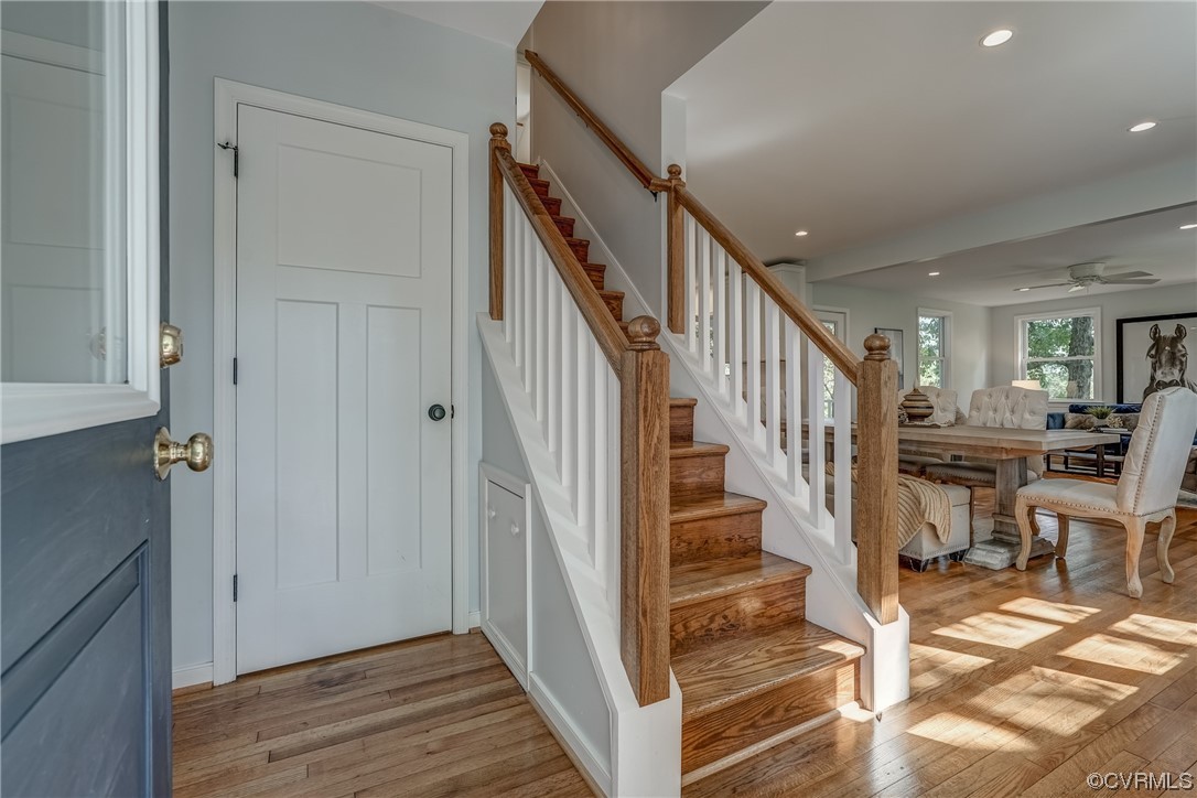 1289 Shallow Well Road Manakin-Sabot, VA 23103 - Photo 4 of 50 a view of entryway and hall with wooden floor