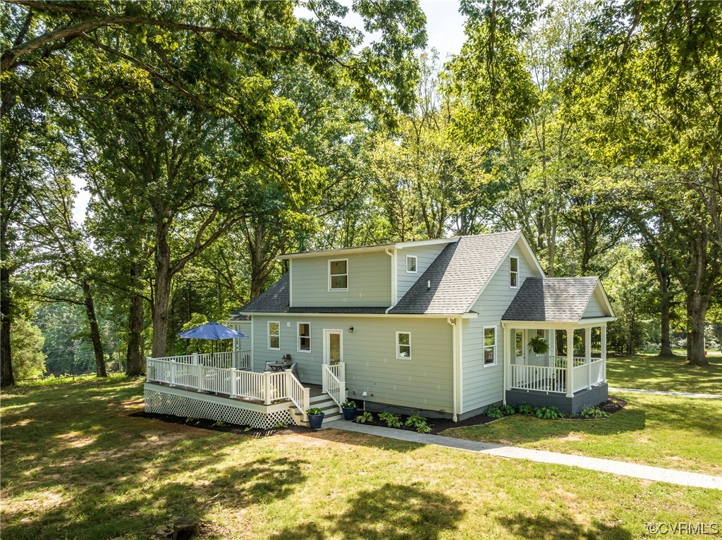 1289 Shallow Well Road Manakin-Sabot, VA 23103 - Photo 49 of 50 a view of a house with a big yard