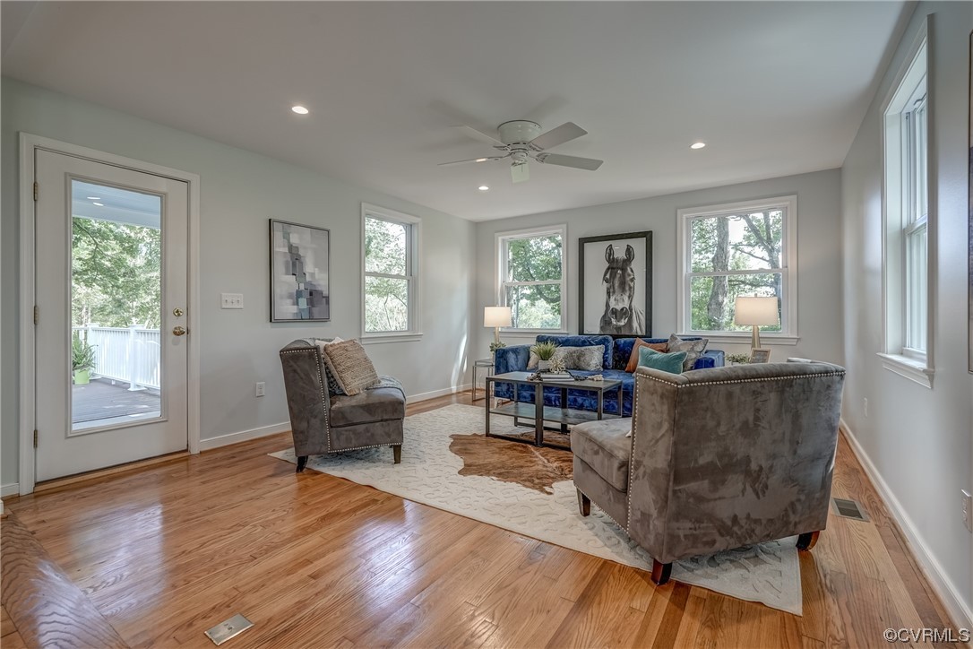 1289 Shallow Well Road Manakin-Sabot, VA 23103 - Photo 8 of 50 a living room with furniture and wooden floor