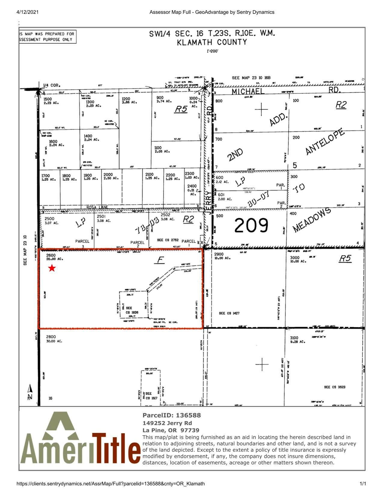 149252 Jerry Road La Pine, OR 97739 - Photo 48 of 51 20 acres!