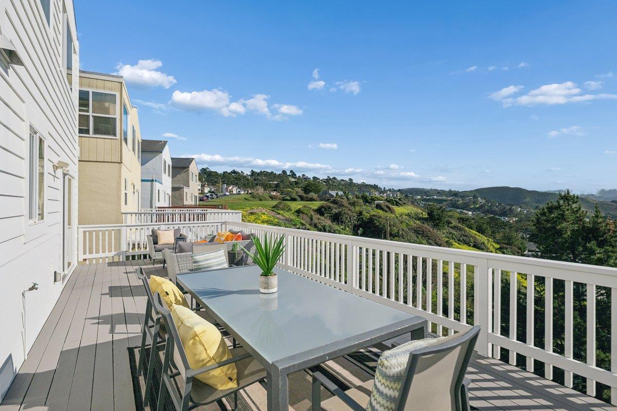 170 Beachview Avenue Pacifica, CA 94044 - Photo 72 of 85 a view of a balcony with furniture