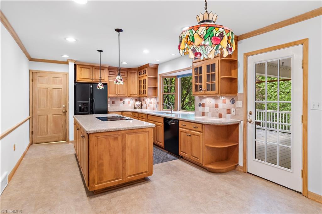 1830 Barnstable Road Lewisville, NC 27023 - Photo 19 of 44 Large island with built-in cooktop