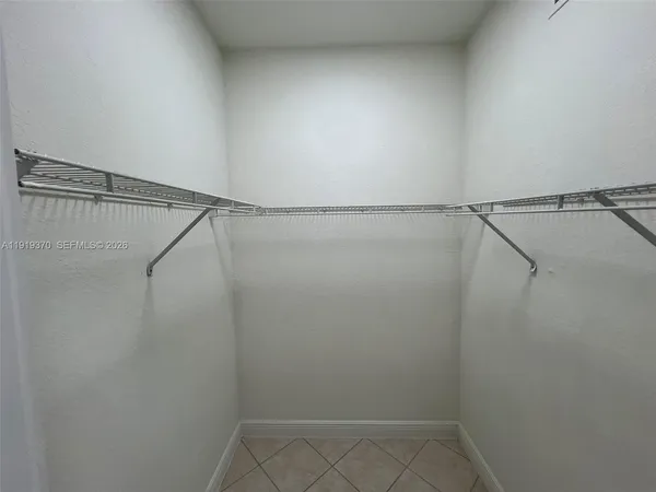 a room with cabinets