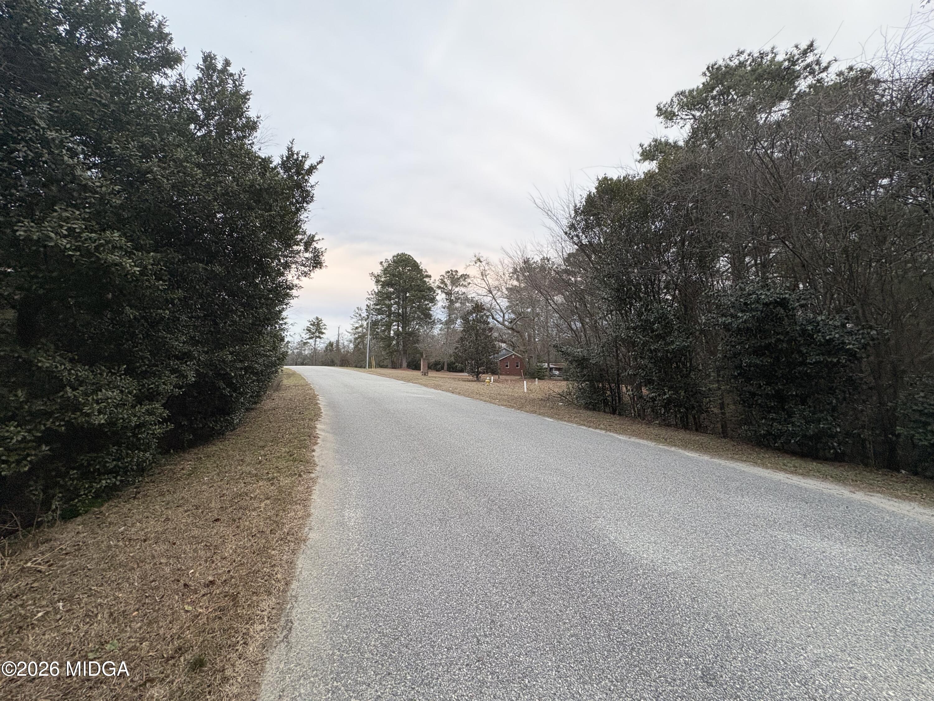 7136 Wimpy Road Macon, GA 31216 - Photo 5 of 6 a view of a road with trees in the background