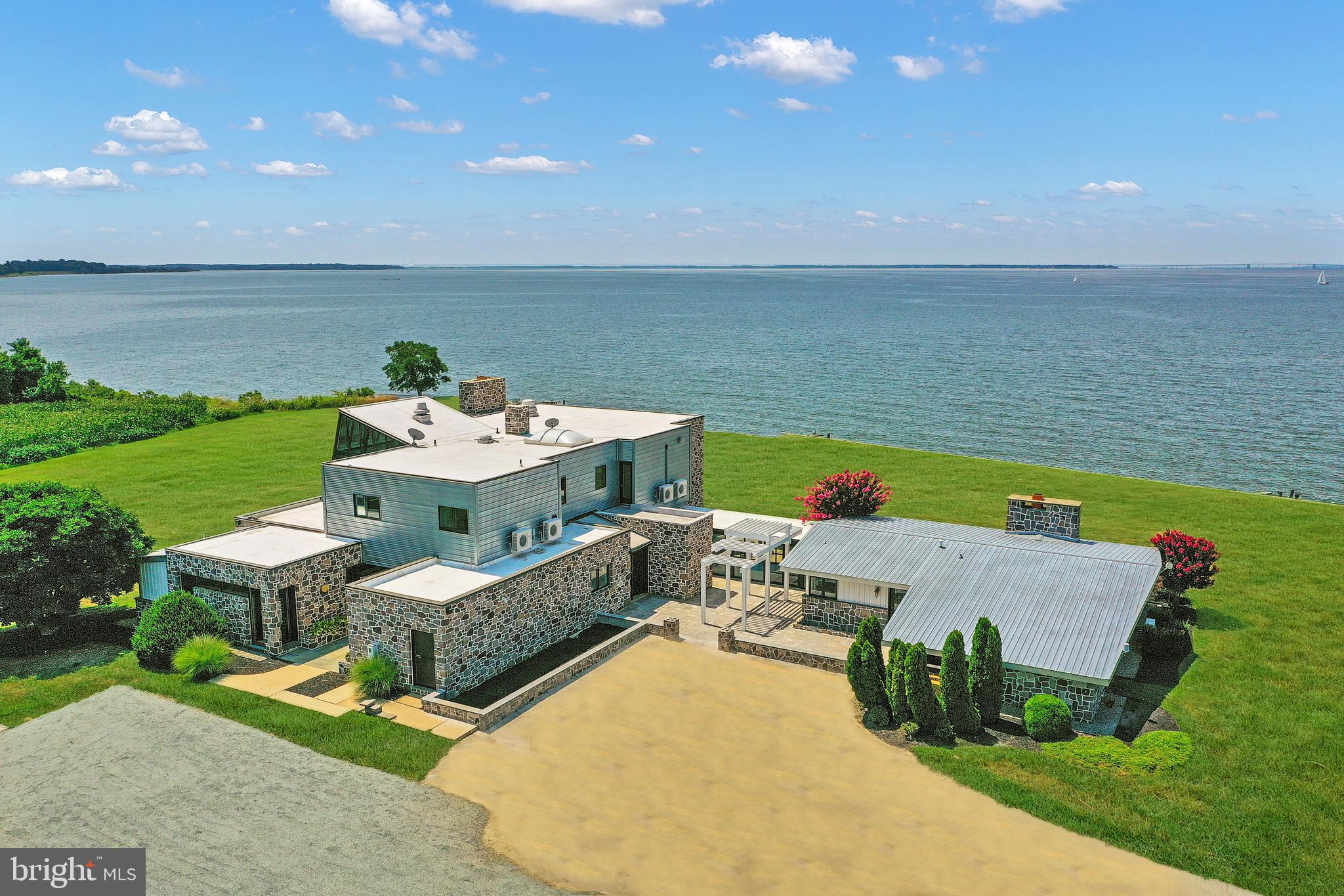 4728 Huntingfield Road Rock Hall, MD 21661 - Photo 1 of 89 Custom Contemporary on the Chesapeake Bay!