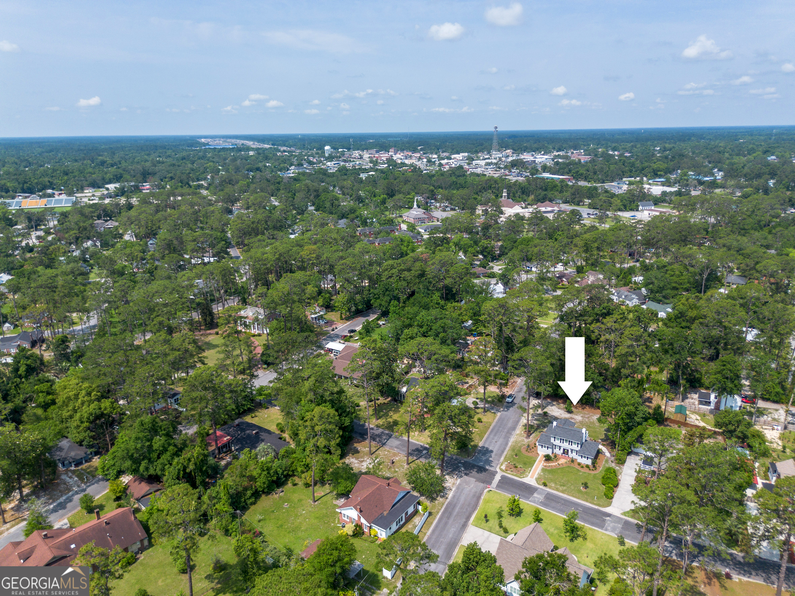 1101 Cherokee Drive Waycross, GA 31501 - Photo 3 of 24 view of city and green space