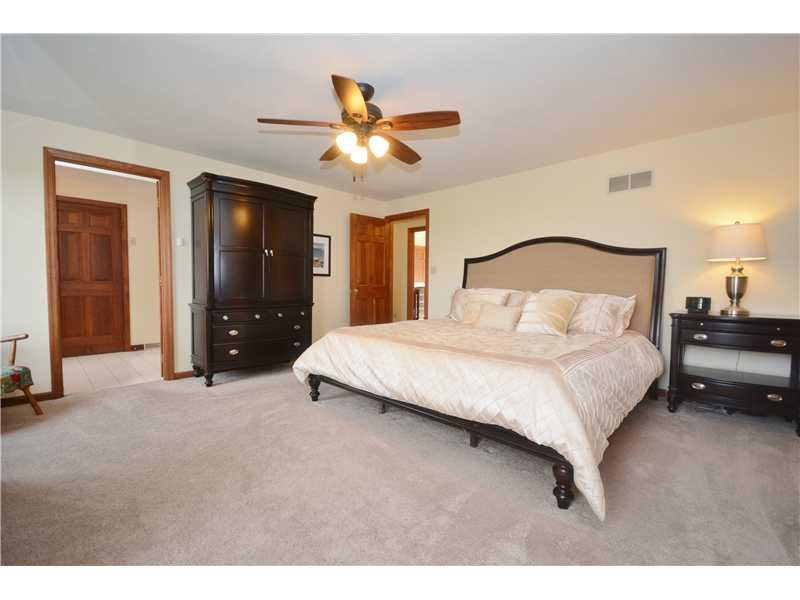 132 Froebe Road Venetia, PA 15367 - Photo 13 of 25 Master Bedroom. Plush neutral carpet and neutral walls make for a relaxing large bedroom to accommodate this large furniture,
