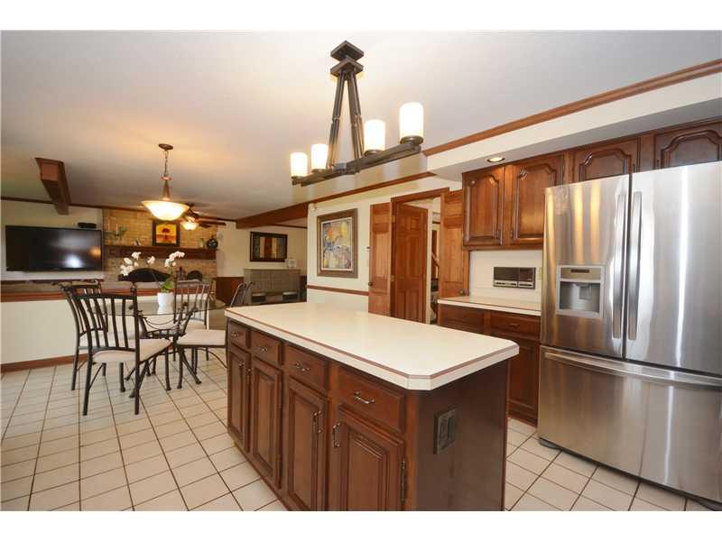 132 Froebe Road Venetia, PA 15367 - Photo 6 of 25 Kitchen. Open Kitchen/Family Room is a great concept. The island makes this kitchen work Lots of space for eating in. Updated French door stainless refrigerator matches all of the other appliances in the kitchen.. Updated and recessed lighting.
