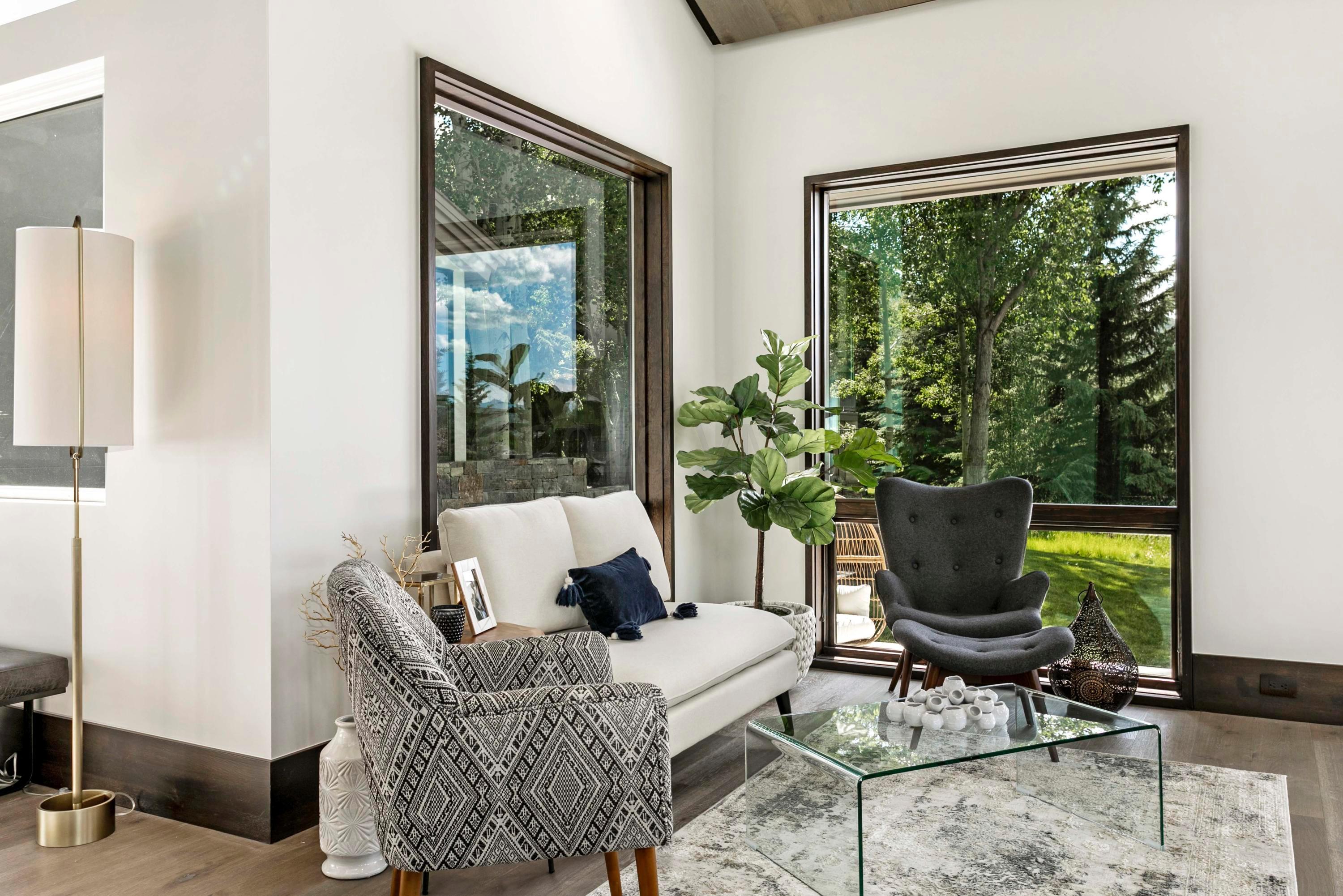 144 Castle Peak Gate Edwards, CO 81632 - Photo 13 of 46 a living room with furniture and a potted plant