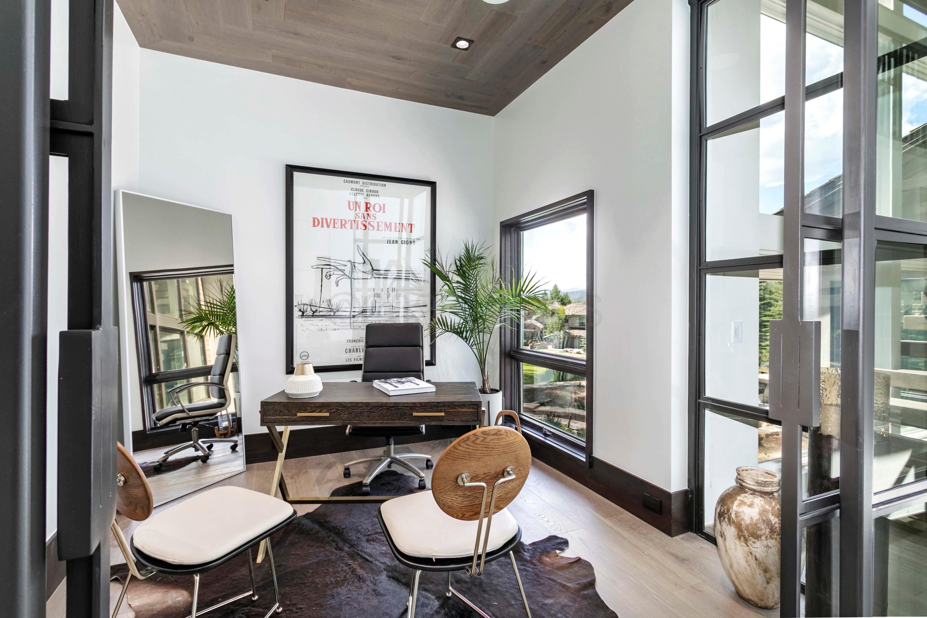 144 Castle Peak Gate Edwards, CO 81632 - Photo 15 of 46 a work room with furniture and a window