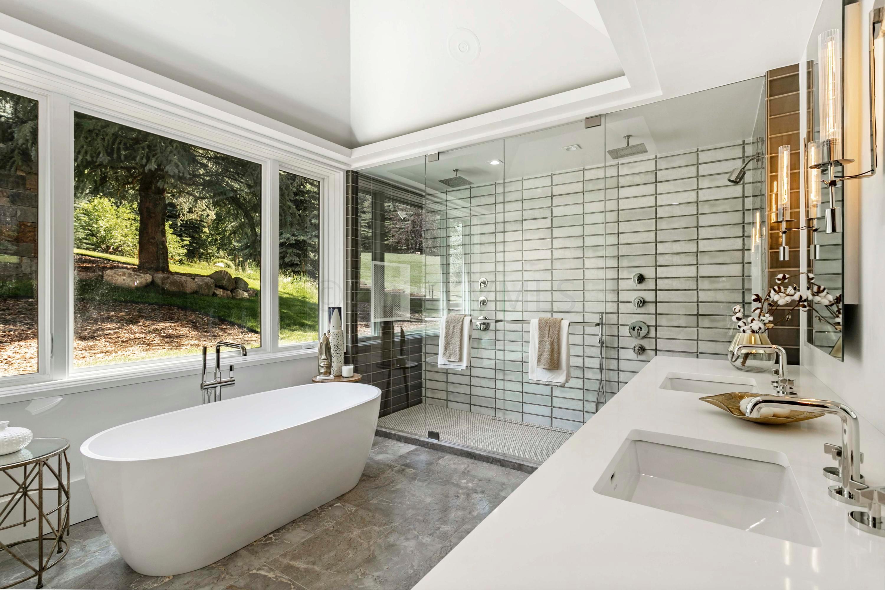 144 Castle Peak Gate Edwards, CO 81632 - Photo 18 of 46 a bathroom with sink and bathtub