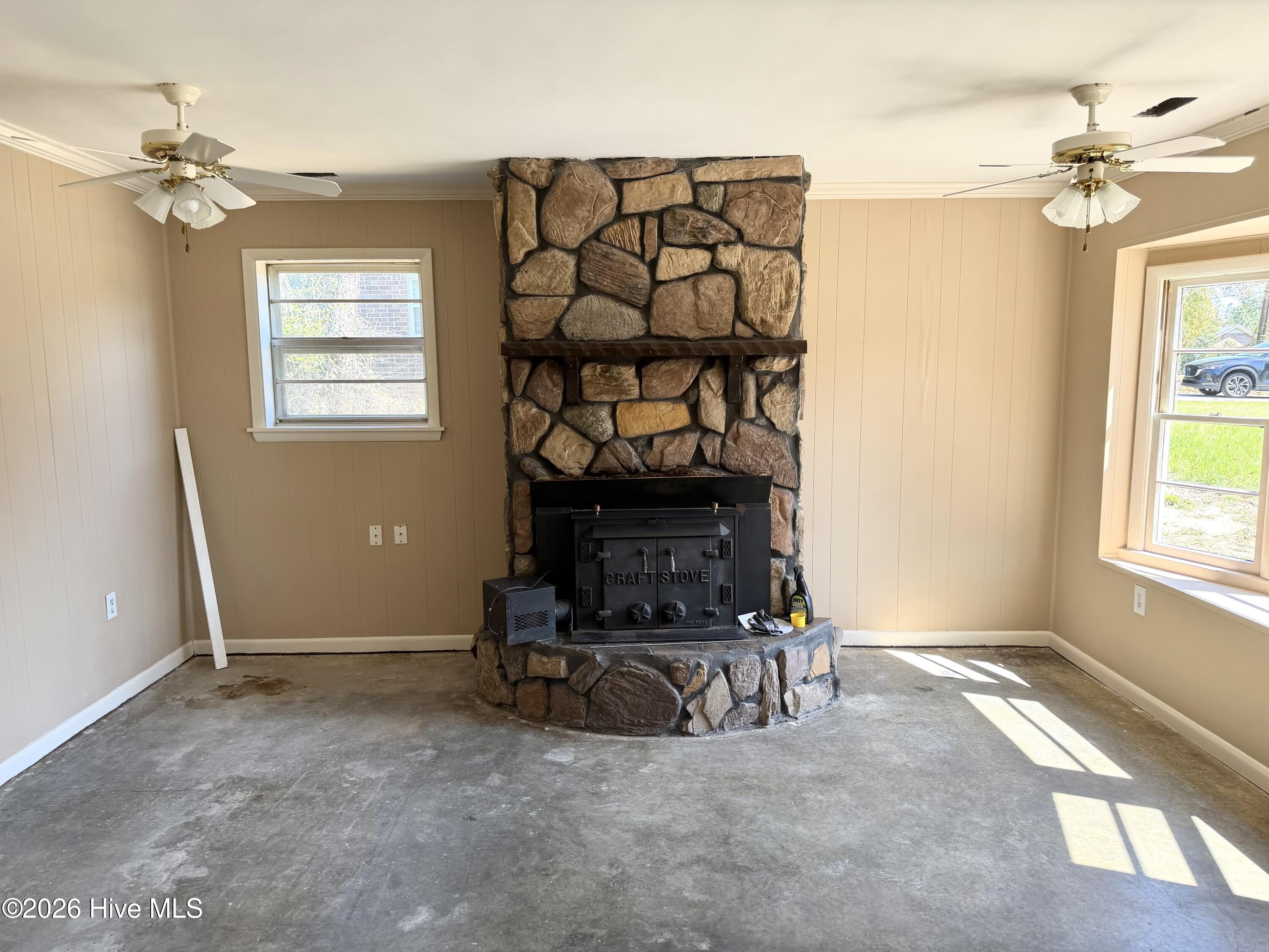 210 Cathay Road Wilmington, NC 28412 - Photo 3 of 9 Den With Fireplace
