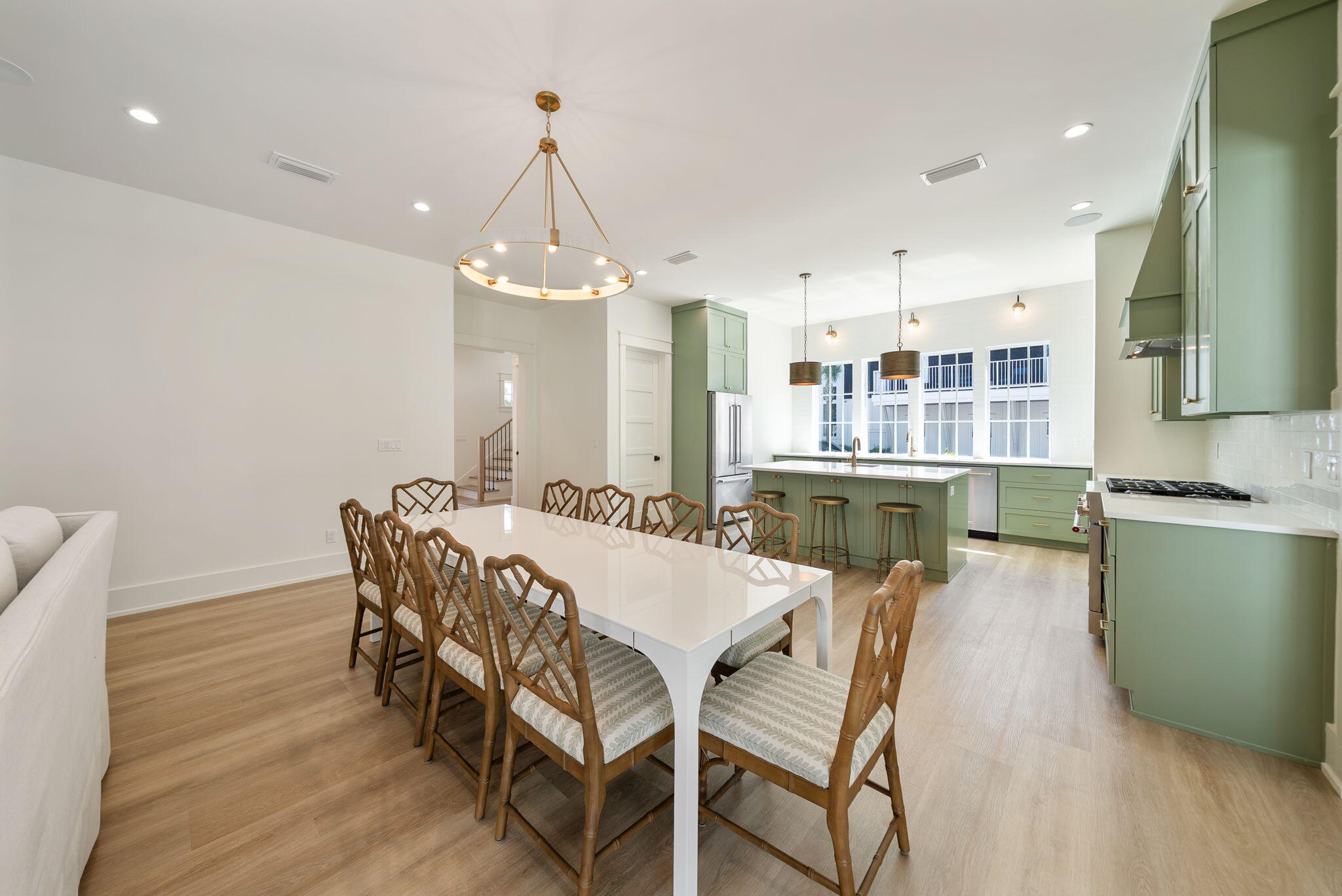 272 Beach Bike Way Inlet Beach Inlet Beach, FL 32461 - Photo 11 of 61 a dining room with furniture and wooden floor