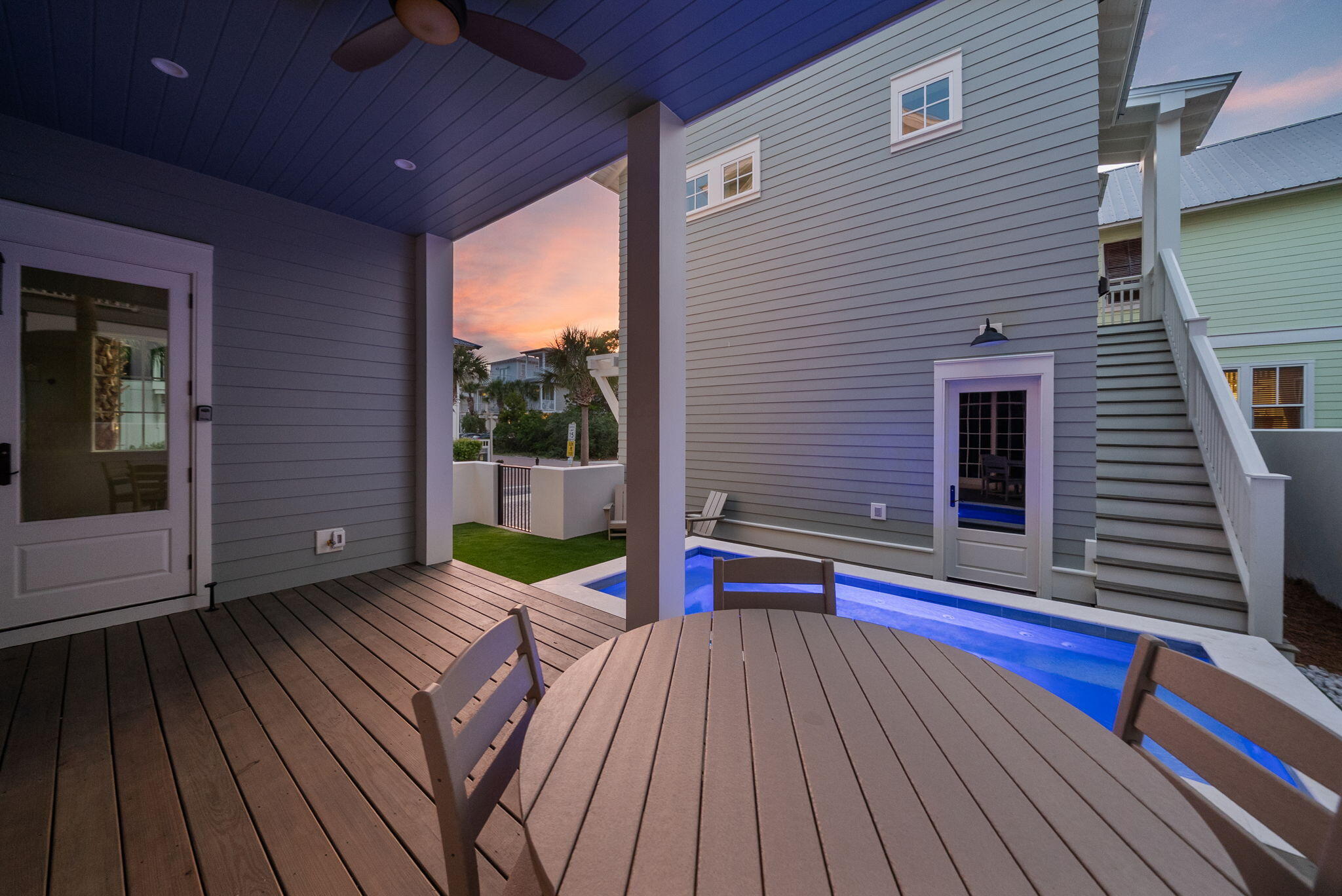 272 Beach Bike Way Inlet Beach Inlet Beach, FL 32461 - Photo 50 of 61 a view of outdoor space with deck and wooden floor