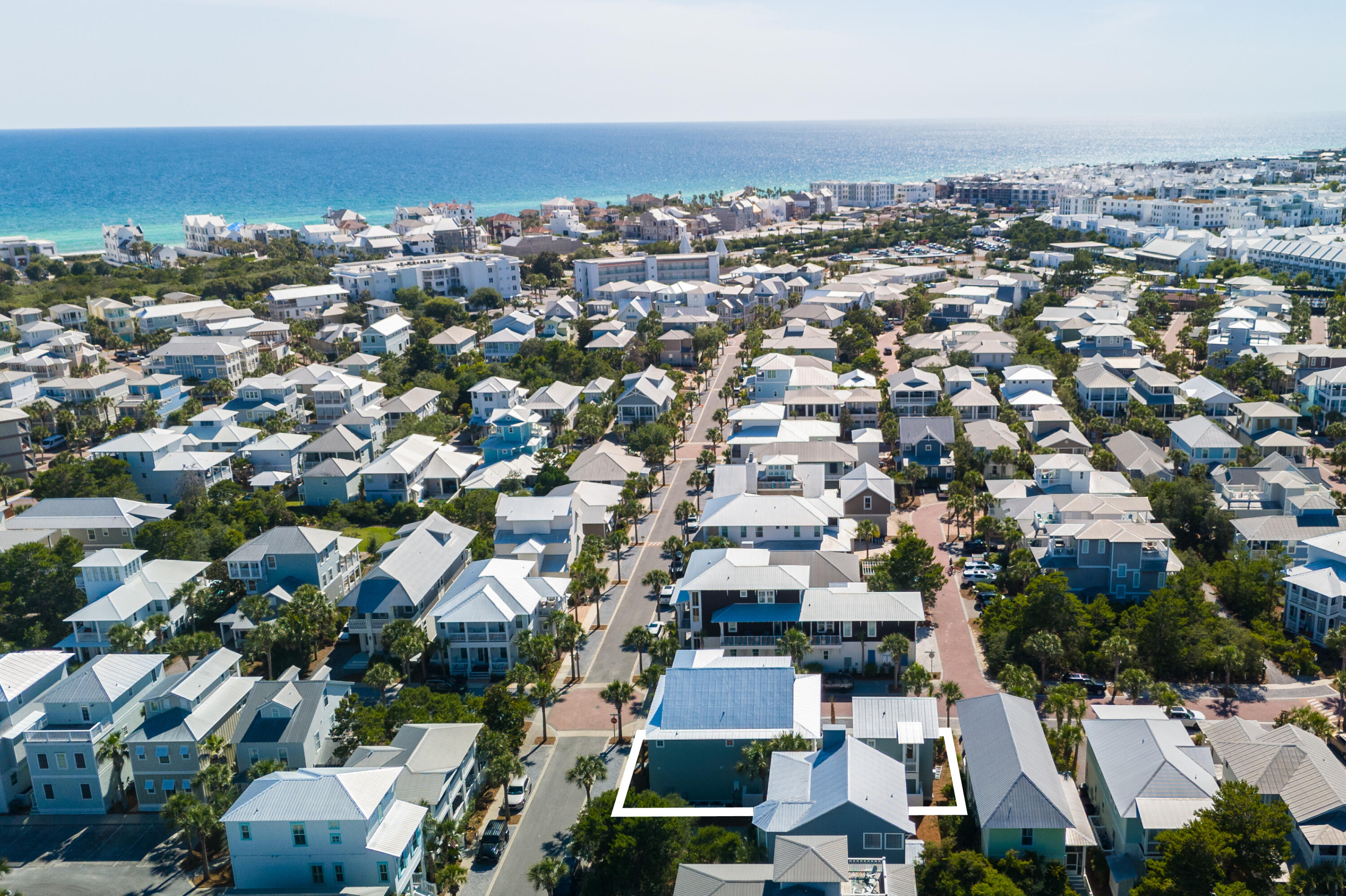 272 Beach Bike Way Inlet Beach Inlet Beach, FL 32461 - Photo 56 of 61 an aerial view of residential houses with city view