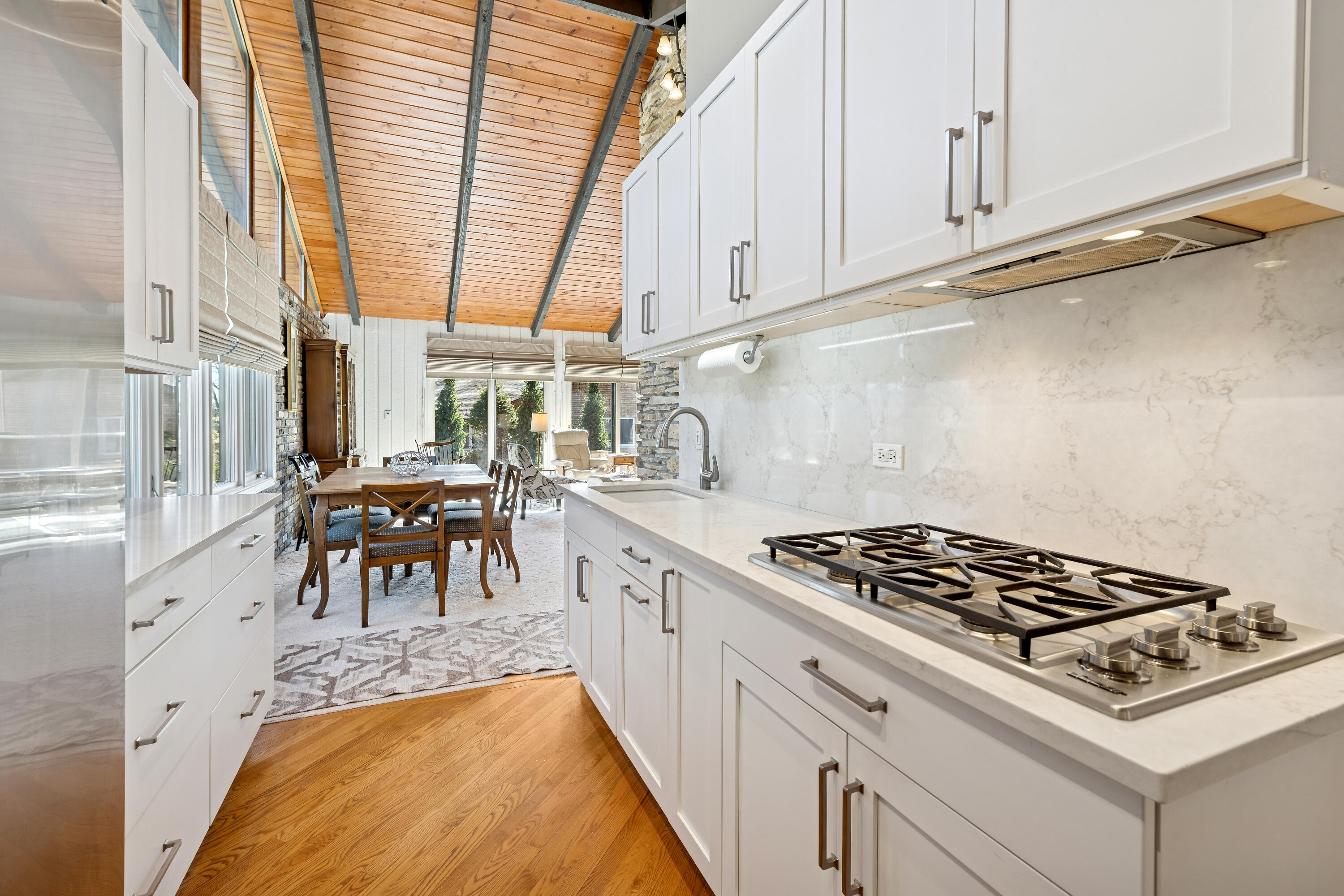 N2337 West Main Road Linn, WI 53147 - Photo 7 of 26 Updated kitchen