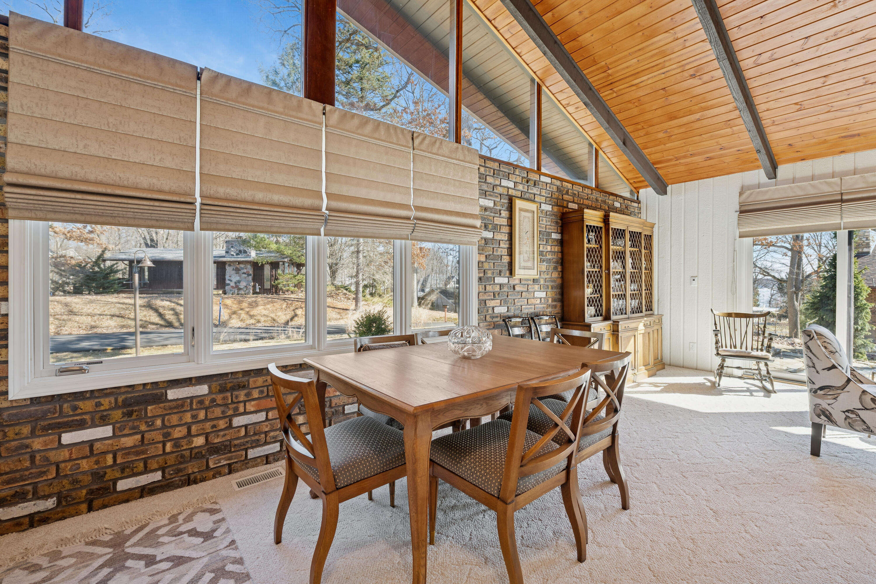 N2337 West Main Road Linn, WI 53147 - Photo 8 of 26 Beautiful dining room with views of nature